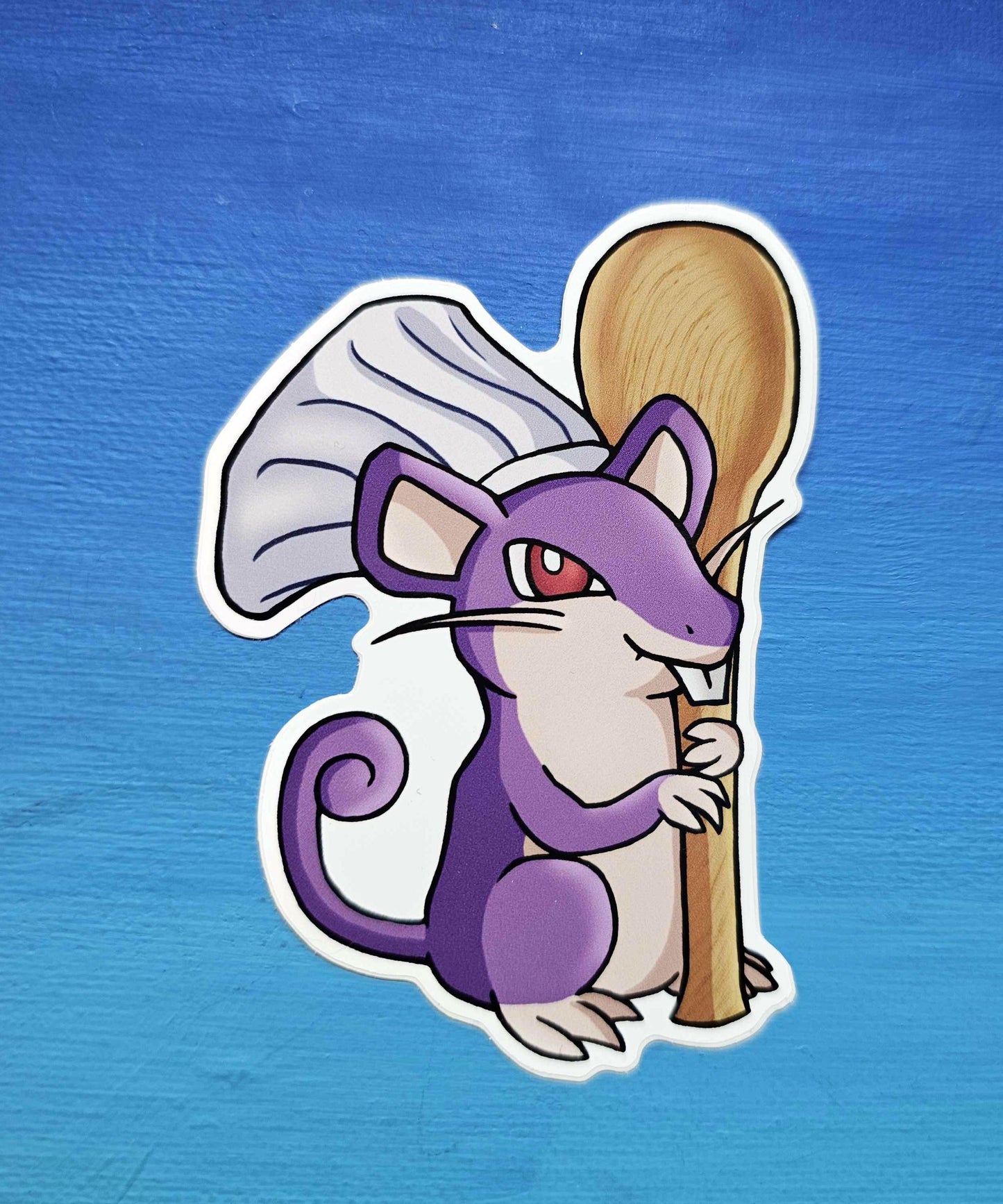 Rattatatouille Chef Rattata Sticker