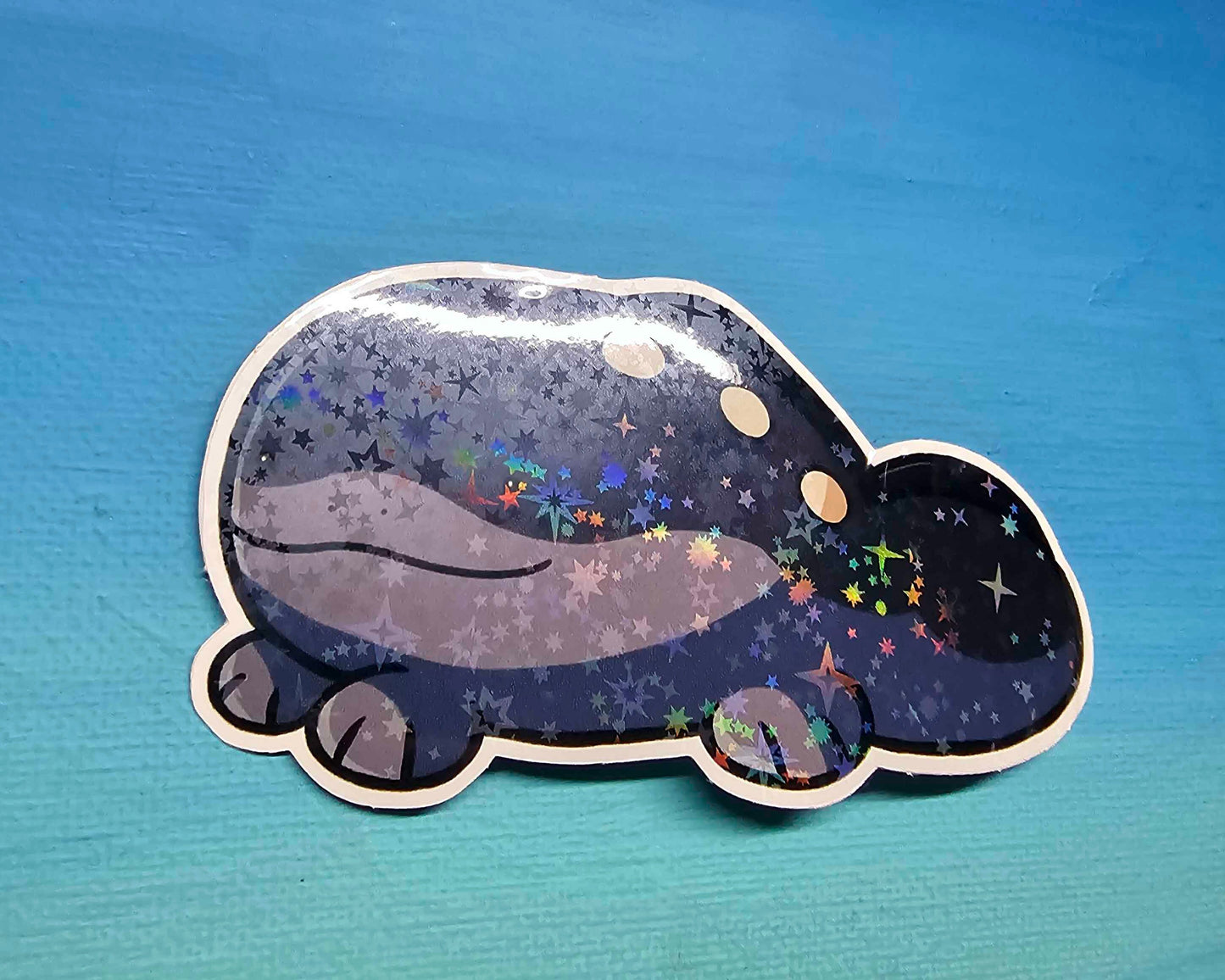 Shiny Holographic Clodsire Sticker