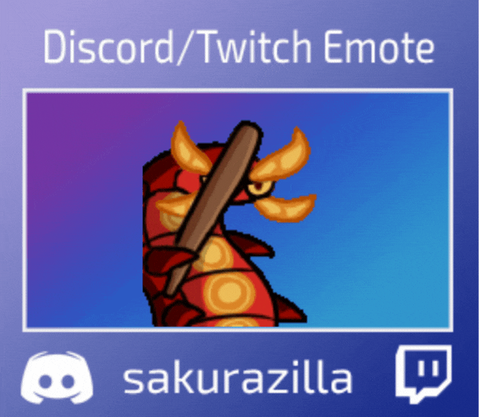 Centiskorch Bonk Emote (Animated!)