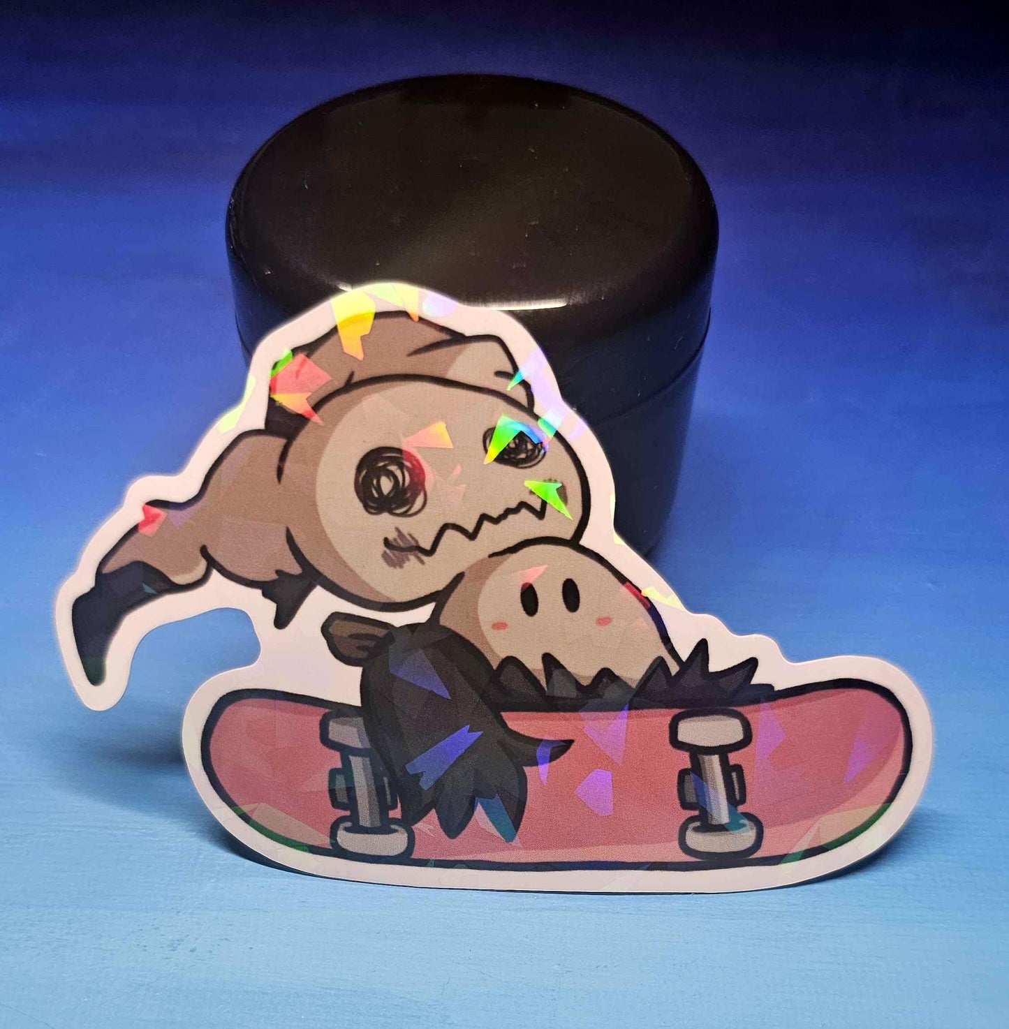 Shiny Mimikyu Skateboard Sticker