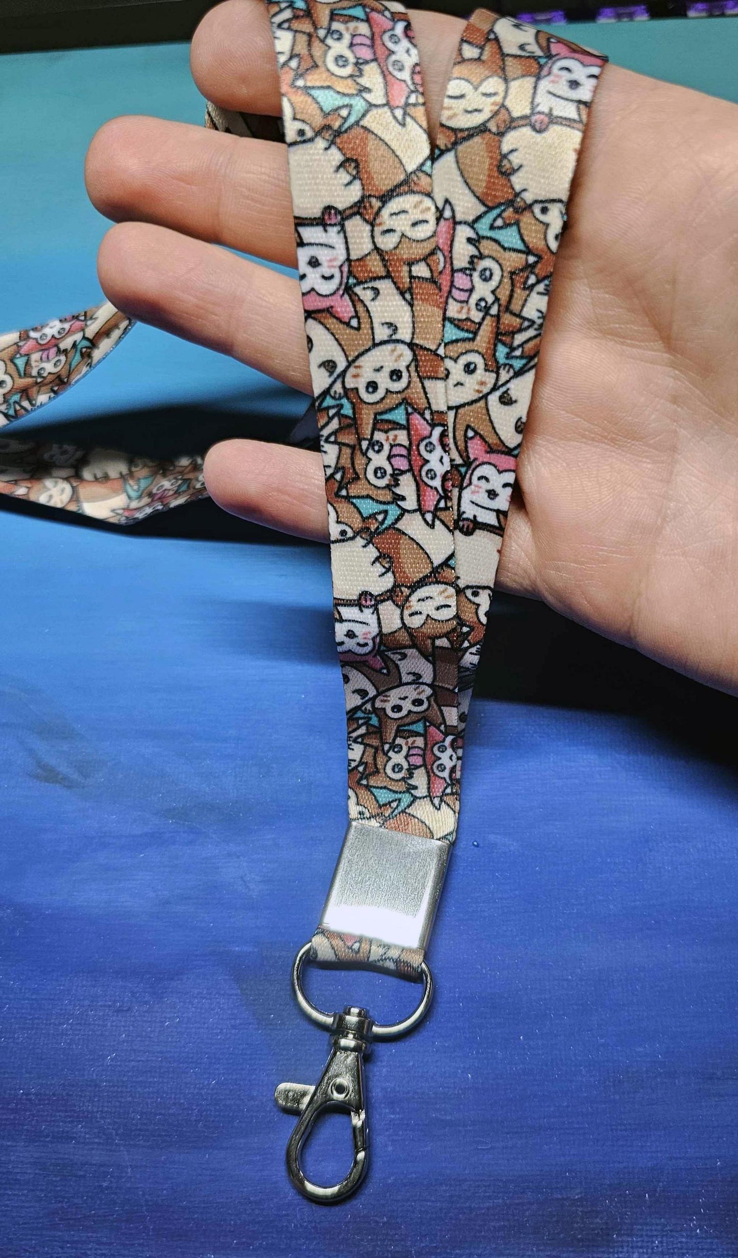 Furret Pile Lanyard w/ Safety Break