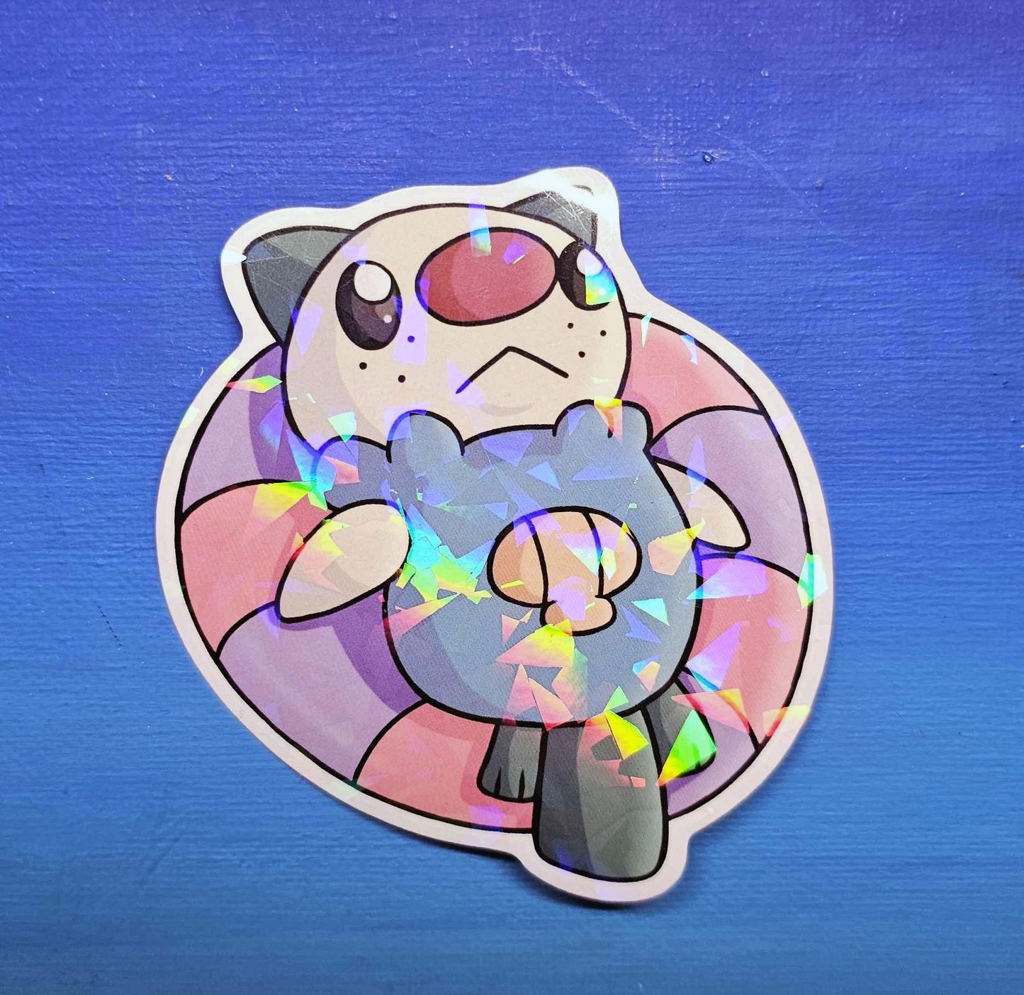 Shiny Oshawott Floatie Sticker
