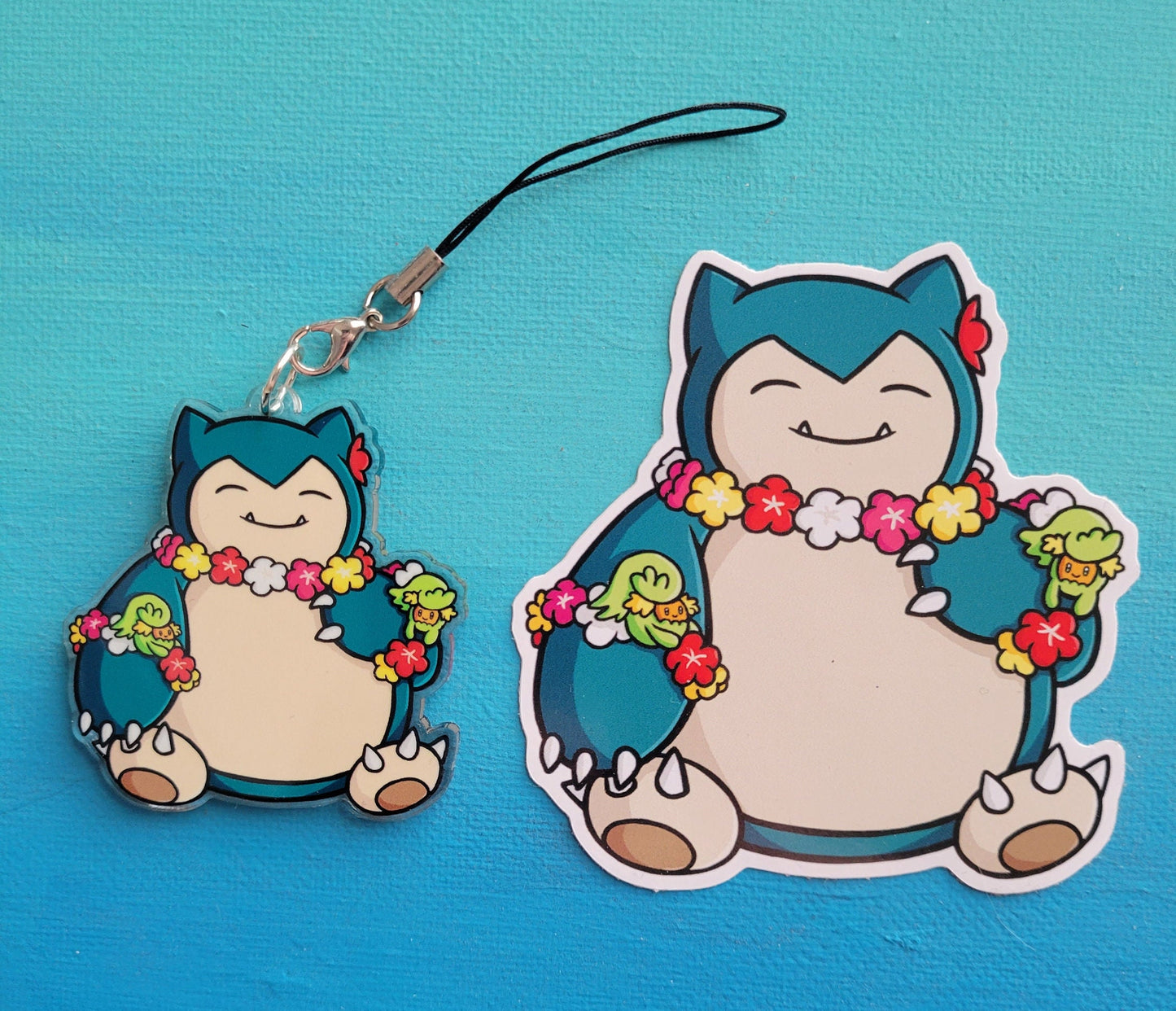 Double-Sided Snorlax Charm