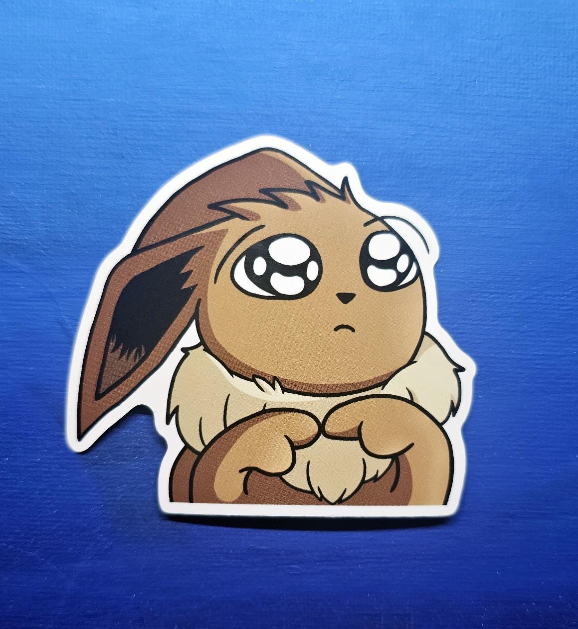 Eevee Pleading Sticker