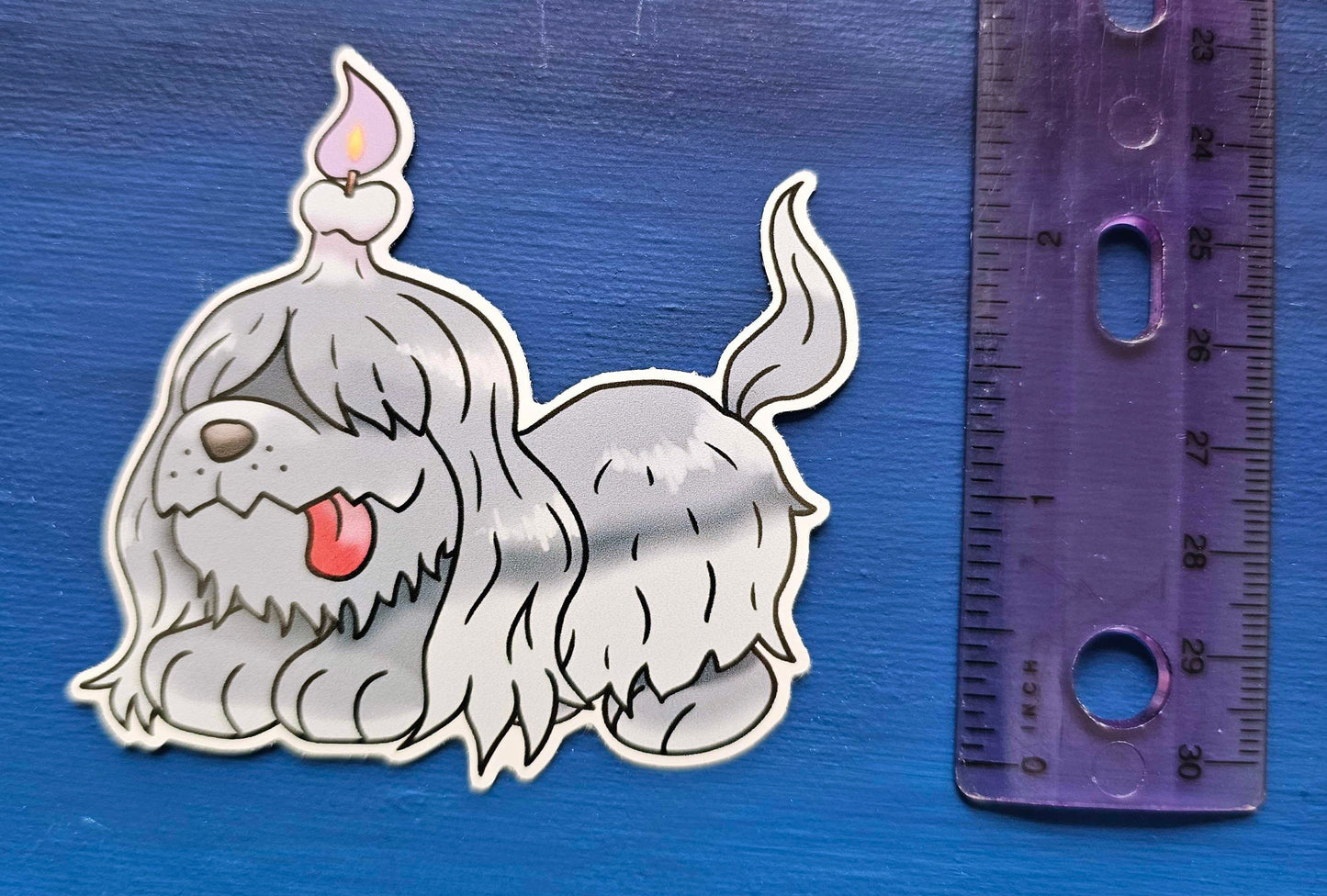 Greavard Ghost Puppy Sticker