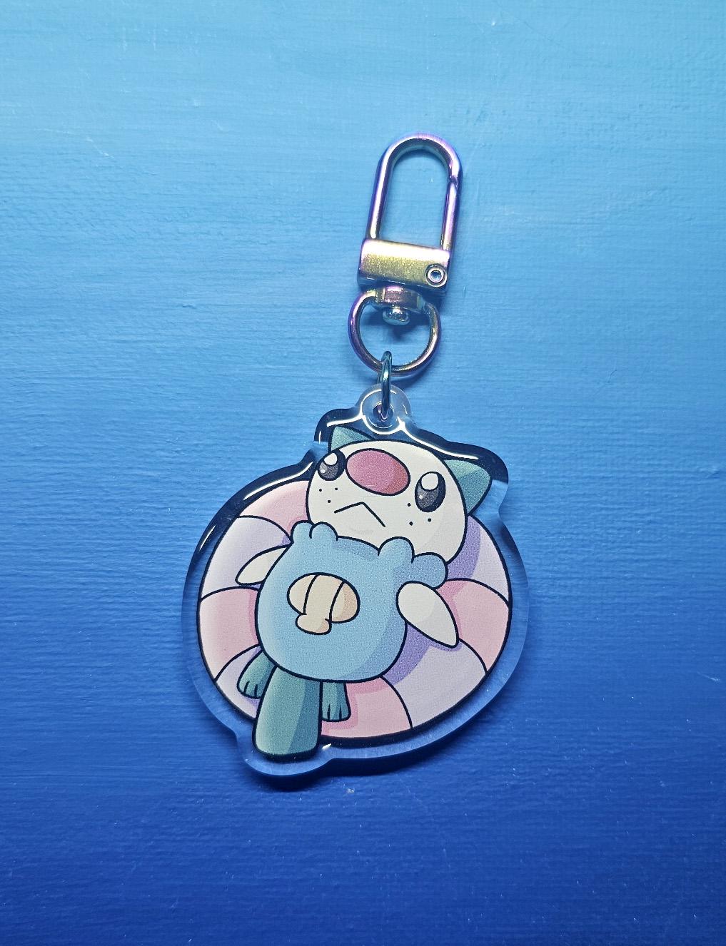 Double-Sided Oshawott Floatie Charm