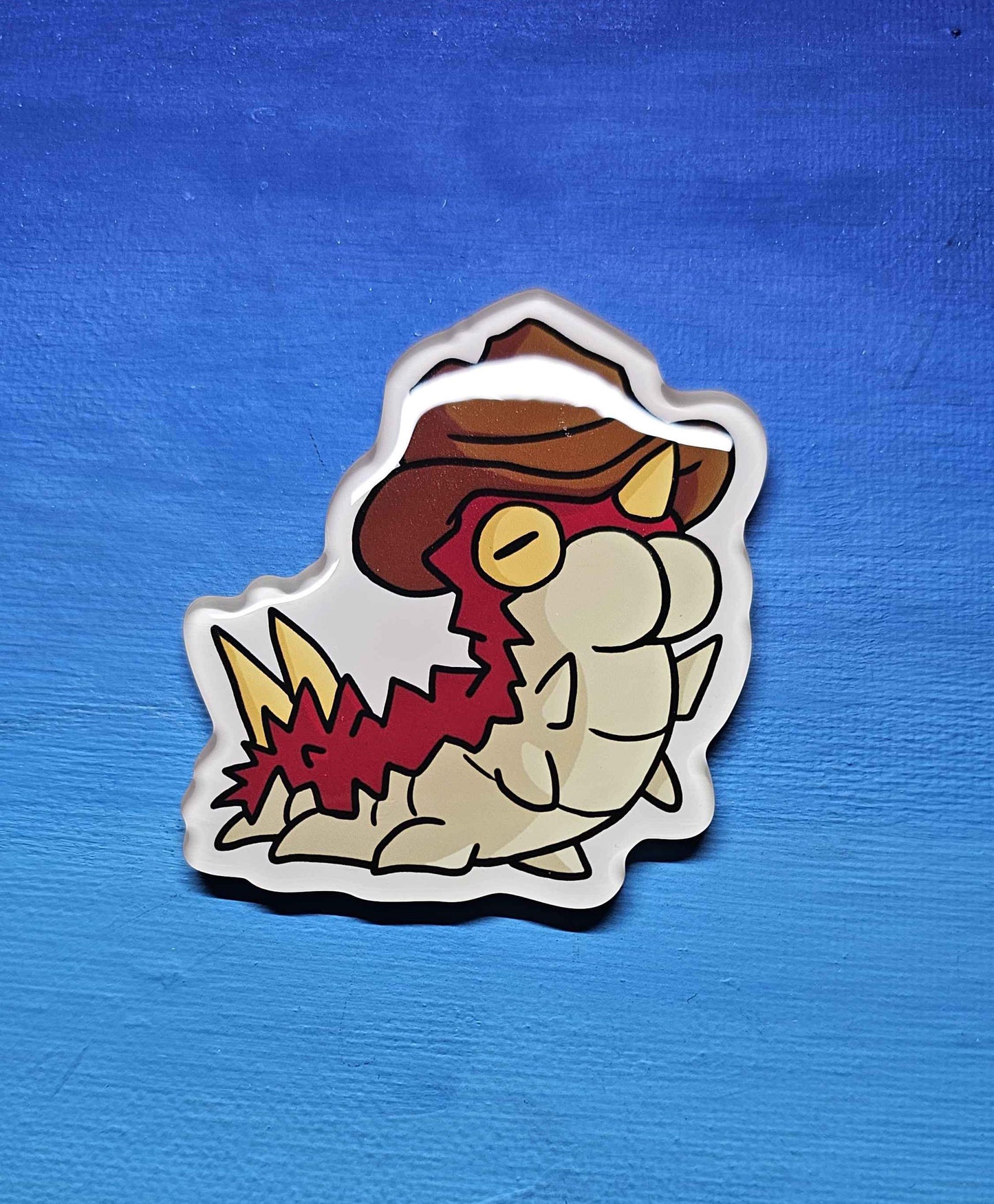 Cowboy Wurmple Magnet