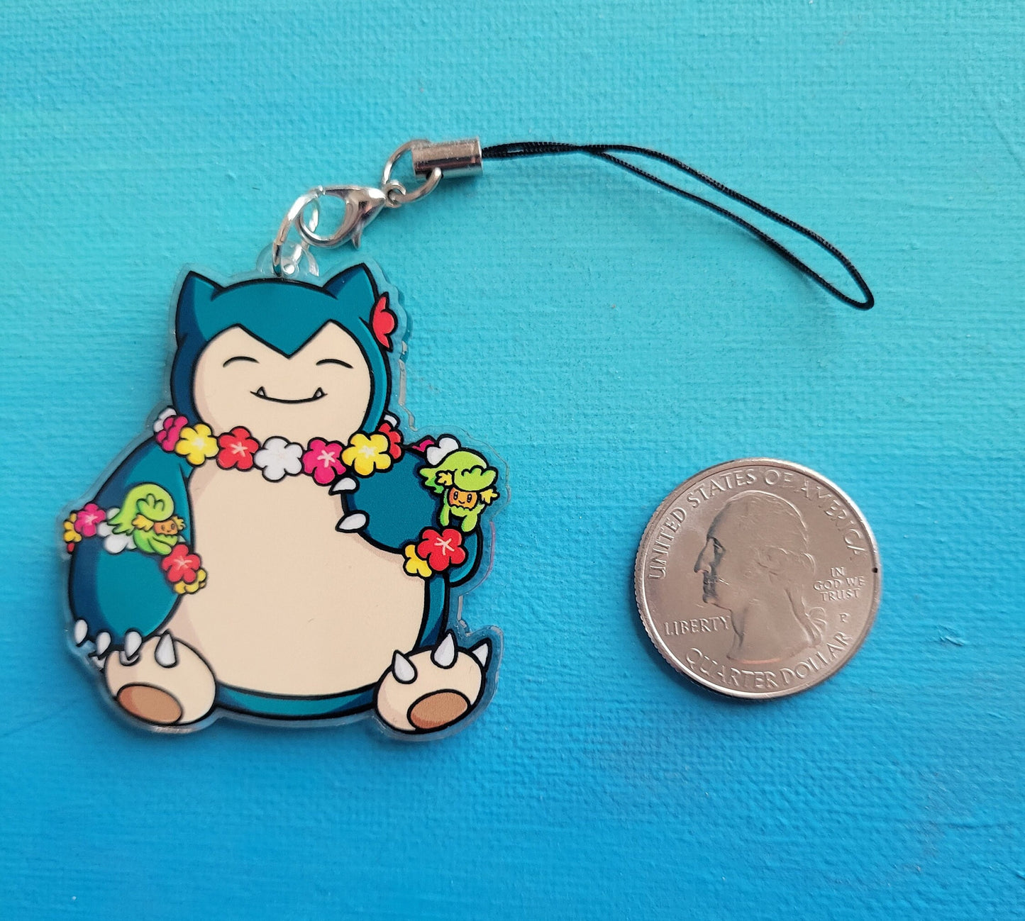 Double-Sided Snorlax Charm