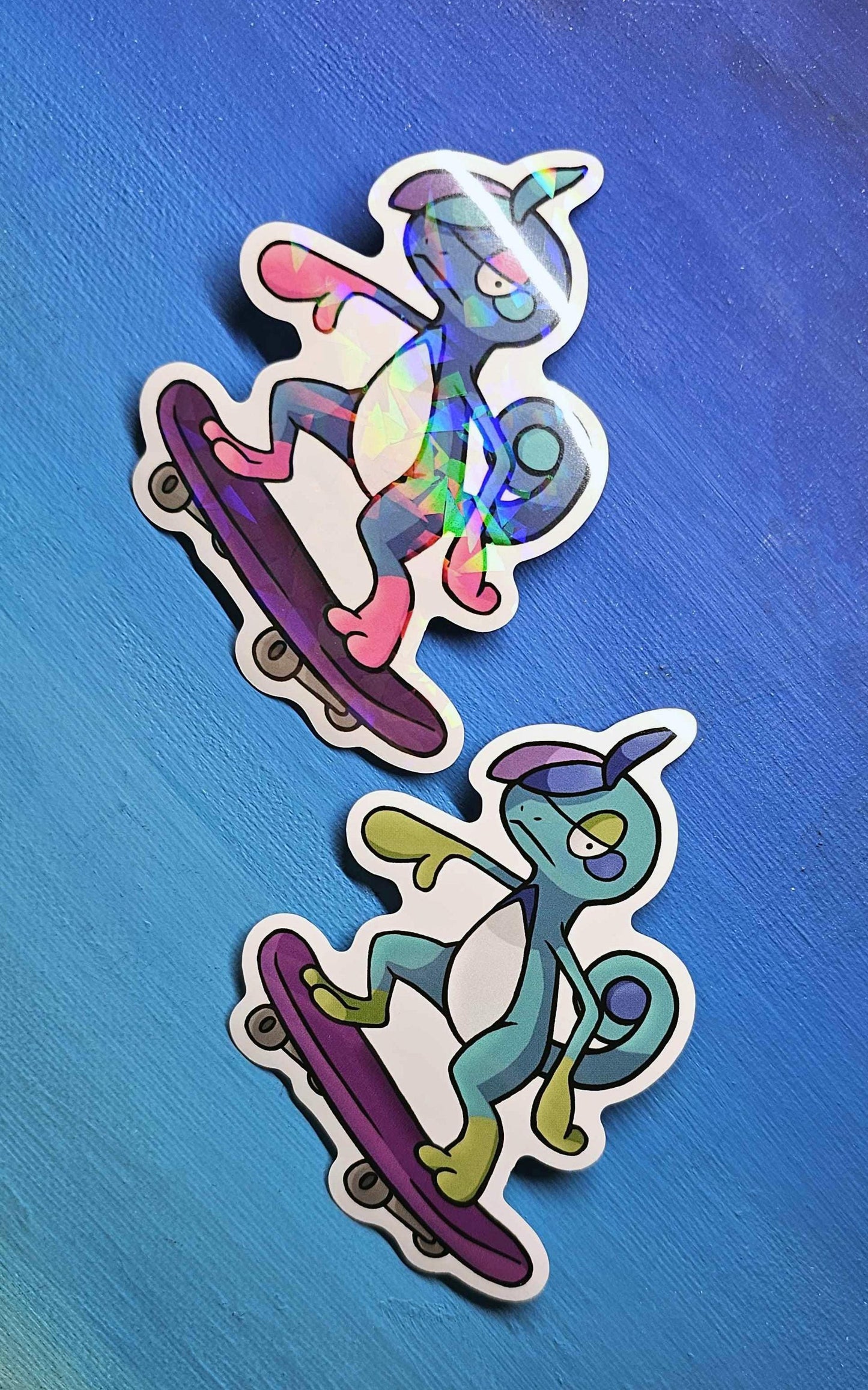 Shiny Drizzile Skateboard Sticker