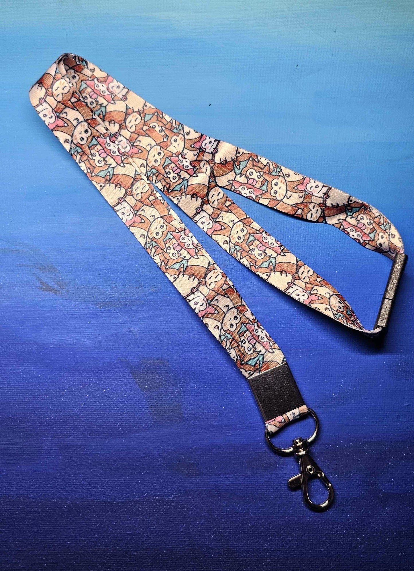Furret Pile Lanyard w/ Safety Break