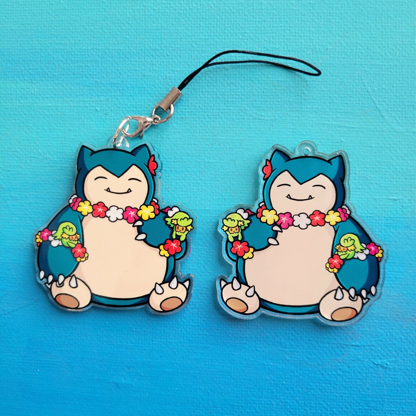 Double-Sided Snorlax Charm