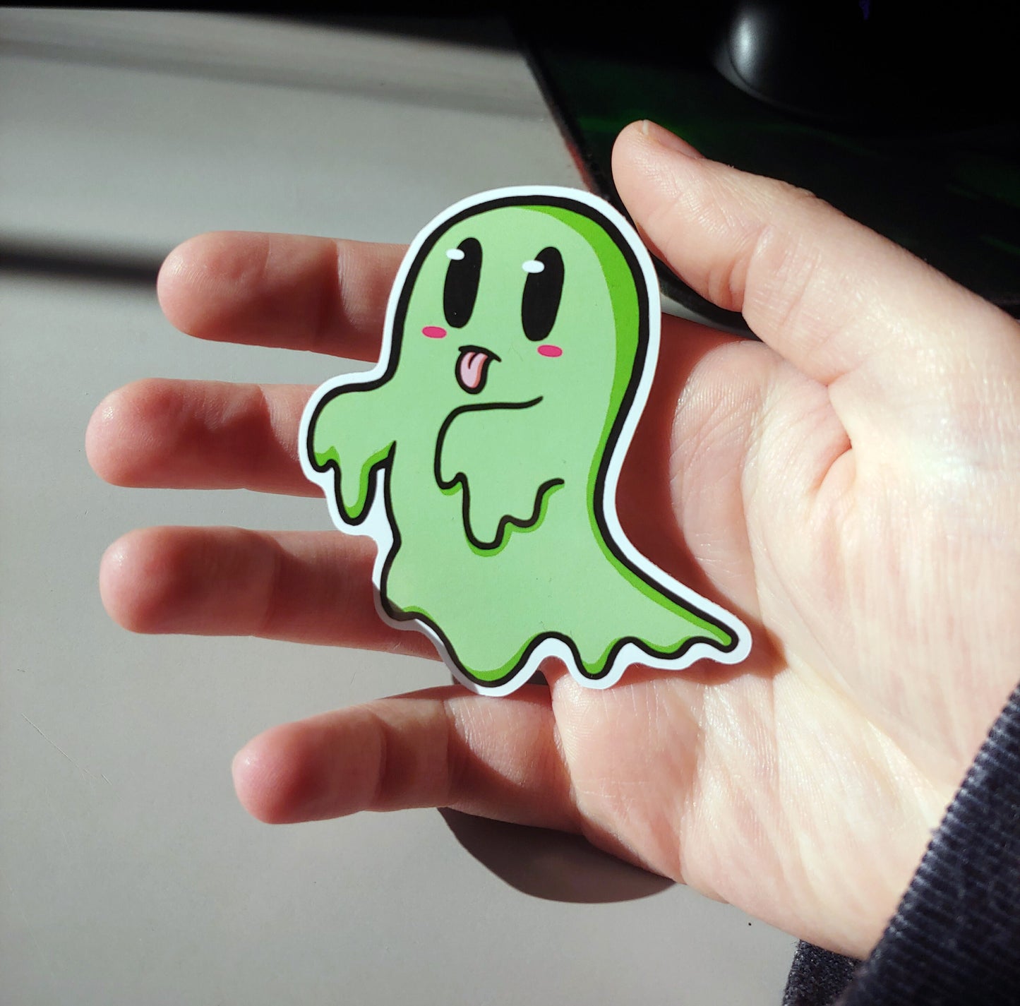 Cute Ghost - Vinyl Sticker