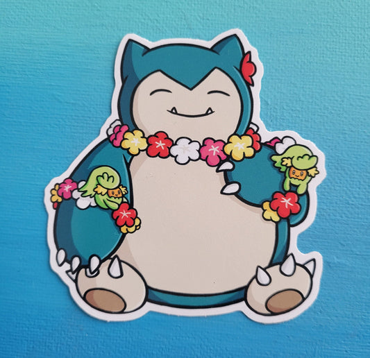 Snorlax - Vinyl Sticker