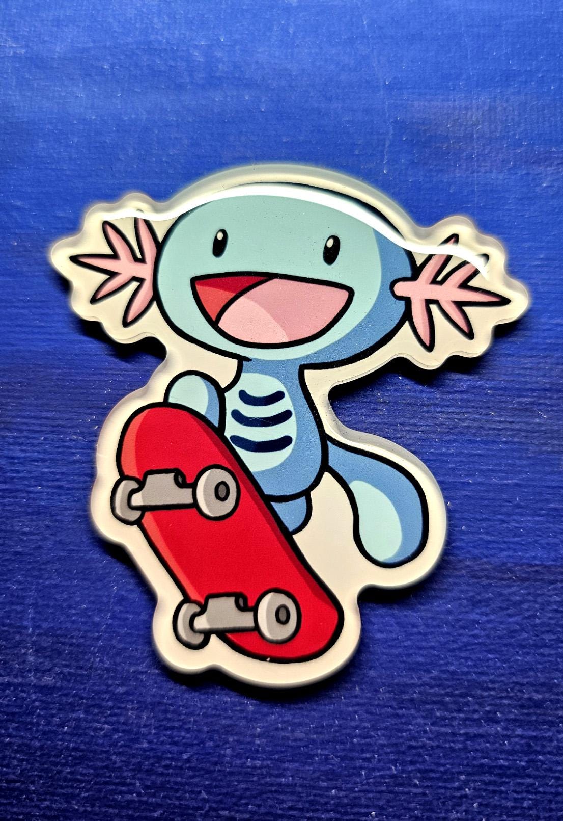 Wooper Skateboarder Magnet
