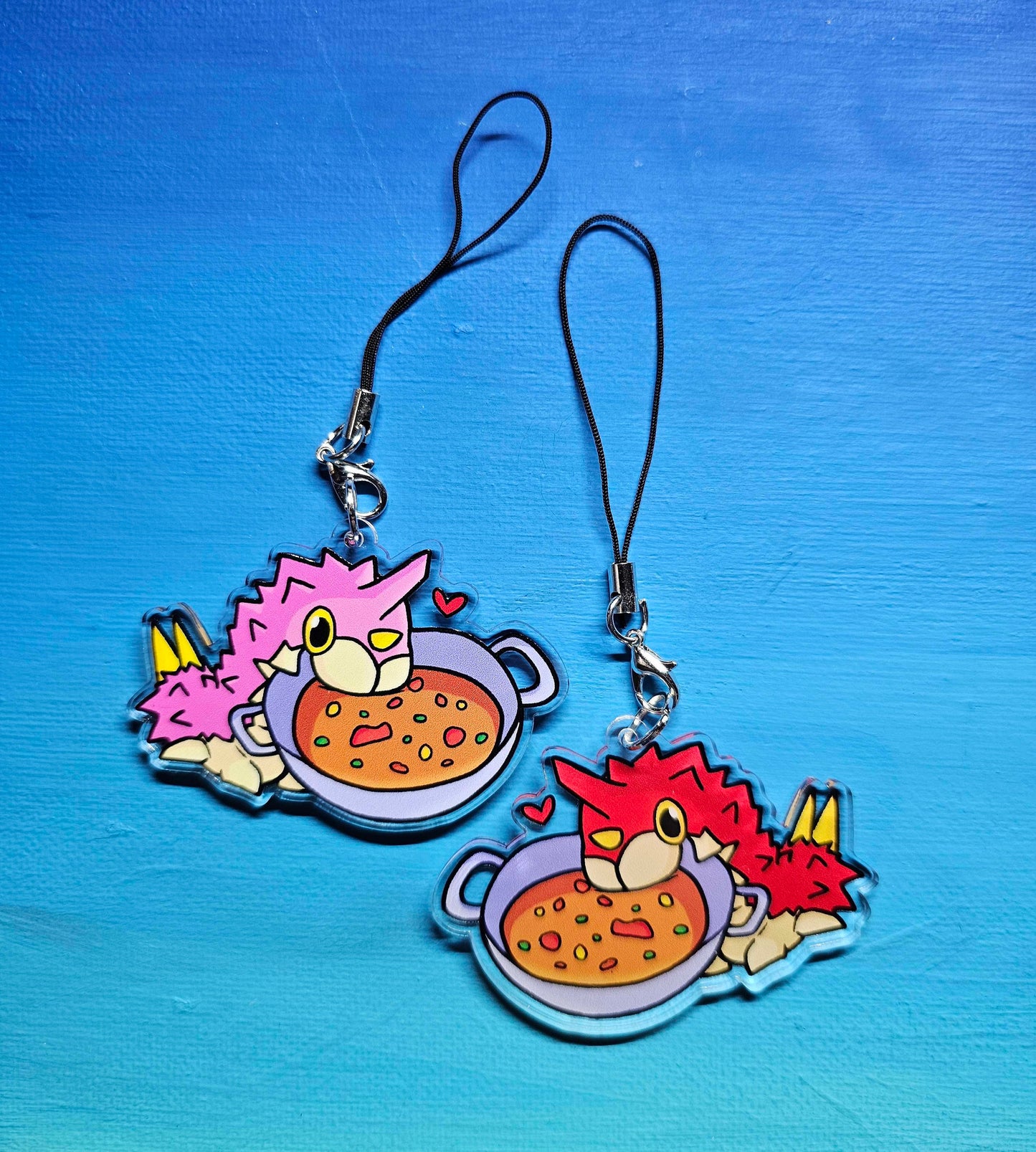 Double-Sided Wurmple Soup Charm