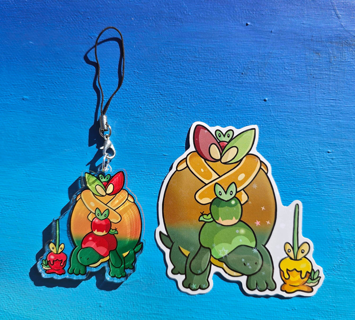 Shiny Apple Bros Sticker
