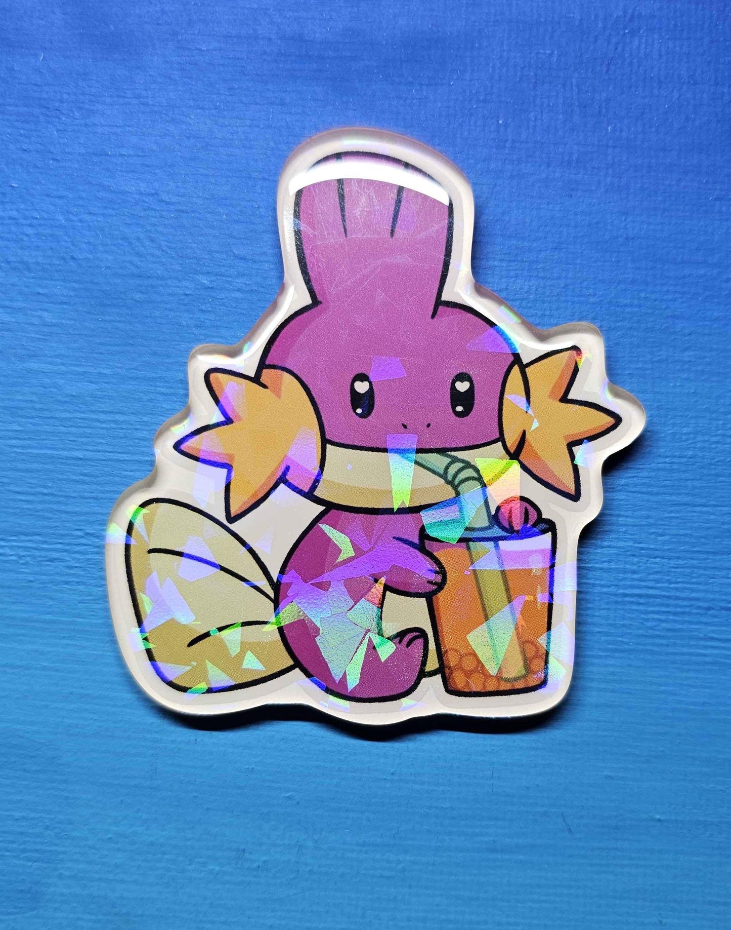 Shiny Boba Mudkip Magnet