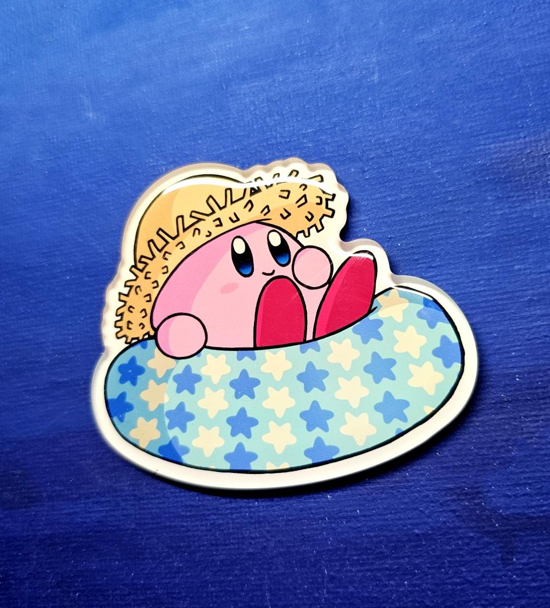 Kirby Floatie Magnet
